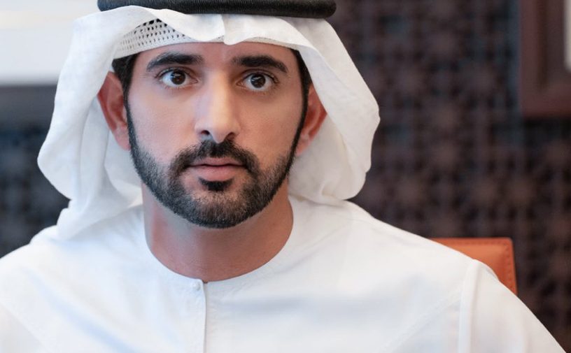 الشيخ حمدان بن محمد بن راشد آل مكتوم يشارك الصور الأولى لابنه محمد