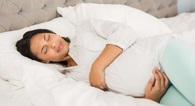 دراسة عن نوم المرأة الحامل
