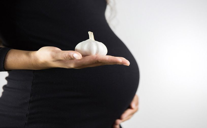 تأثير تناول الحامل للثوم
