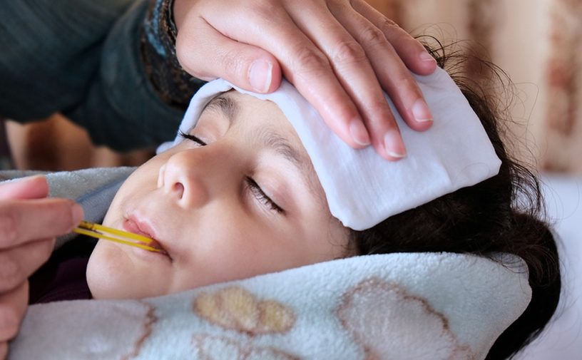 متى يكون ارتفاع درجة الحرارة خطير عند الأطفال؟