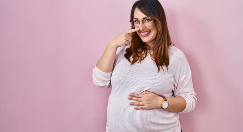 لماذا يكبر الأنف في الحمل
