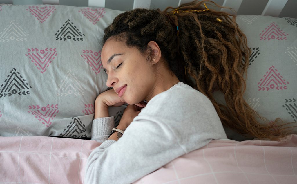 إمرأة نائمة