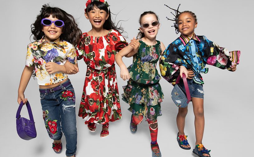 مجموعة دولتشي آند غابانا للأطفال لربيع وصيف 2024