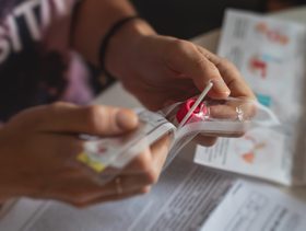 فحص كورونا في المنزل