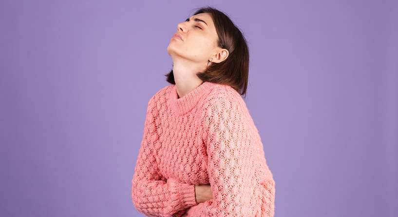 علاج وجع البطن الشديد