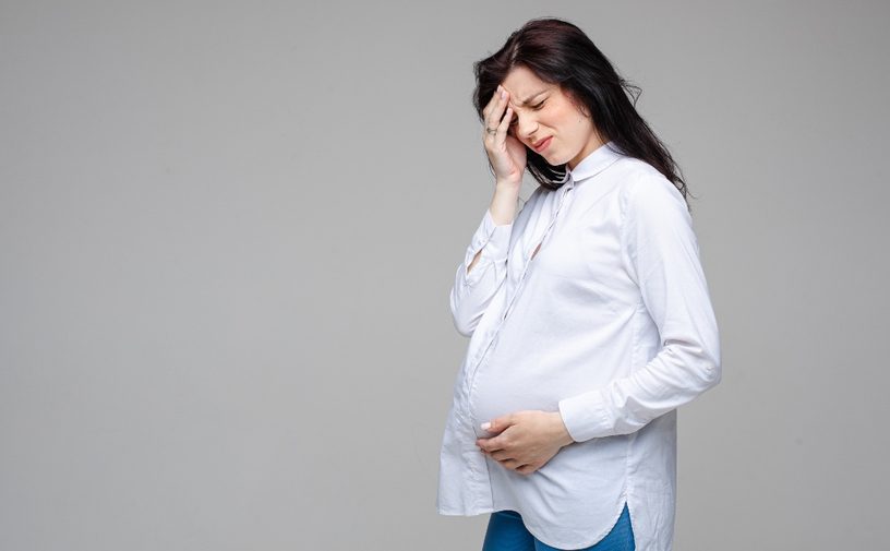 عدم الراحة أثناء الحمل