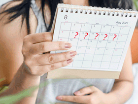 دم خفيف أثناء الدورة