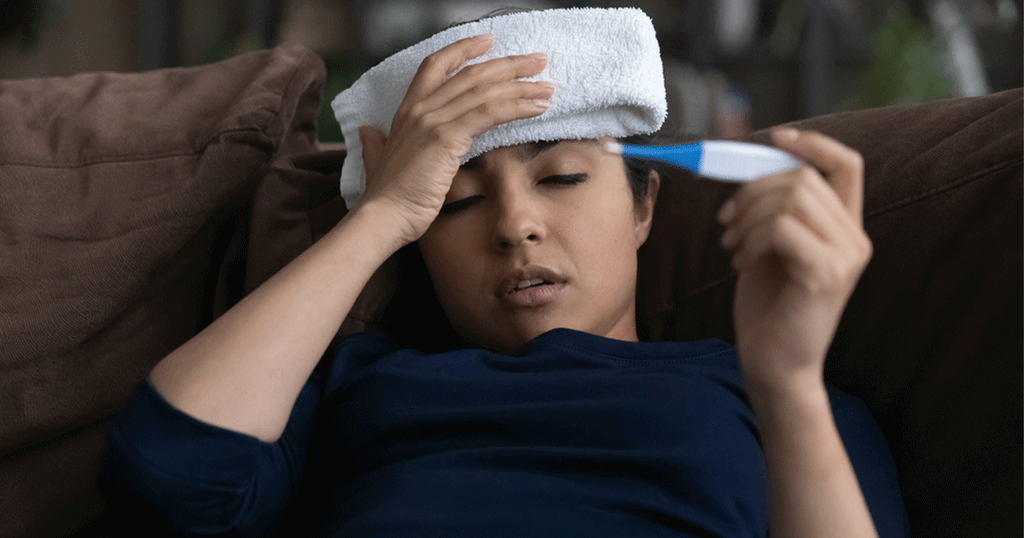 تغير حرارة الجسم أثناء الحمل