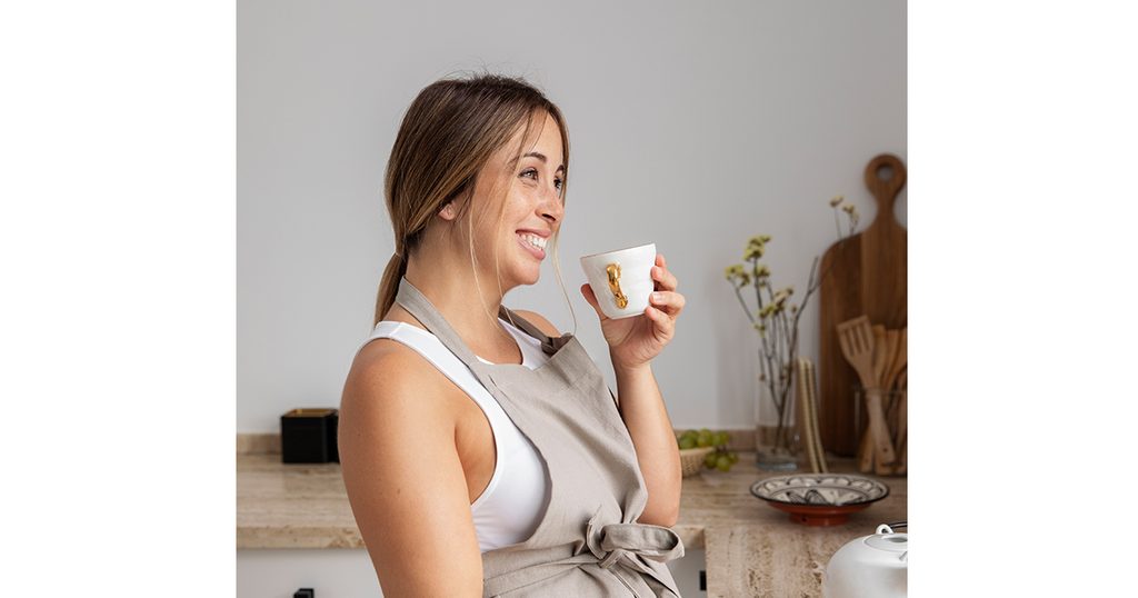 حامل تشرب الشاي