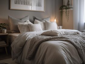 ديكورات غرف نوم بالالوان الدافئة
