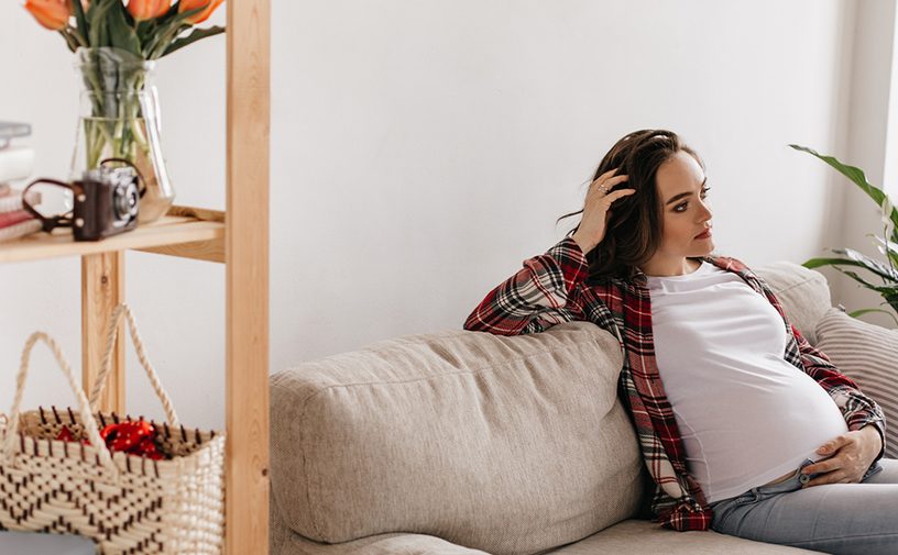 حزن المرأة الحامل يتسبب في زيادة جمال الجنين