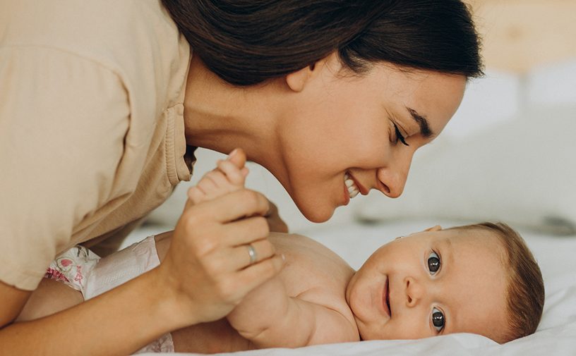 إحساس الأمومة لأول مرة