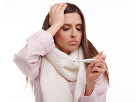 ظهور حبوب مع ارتفاع الحرارة