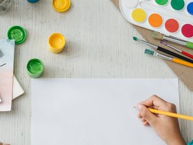 تعليم الرسم للاطفال خطوة بخطوة