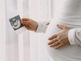 الجنين في الشهر الخامس من الحمل