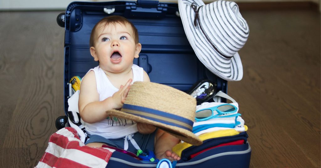 نصائح سفر الرضيع