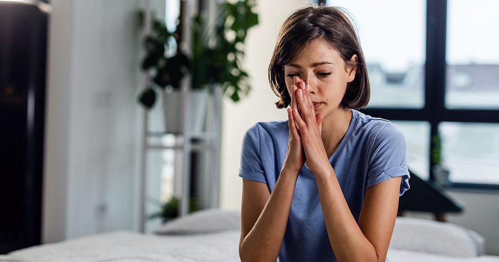 اضرار البكاء بدون صوت