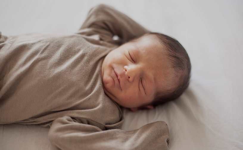خمول الطفل حديث الولادة