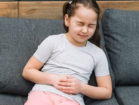 بروز البطن عند الاطفال