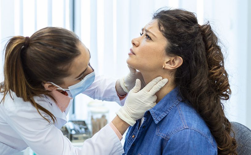 علاج الغدة الدرقية في المنزل