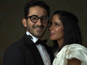 منى زكي مع زوجها الفنان أحمد حلمي