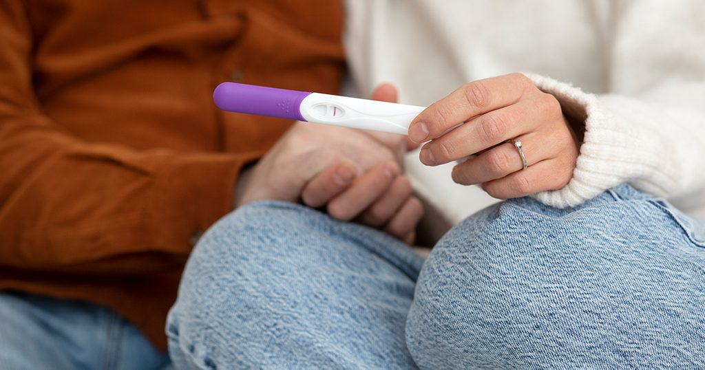 متى يبان الحمل في التحليل المنزلي