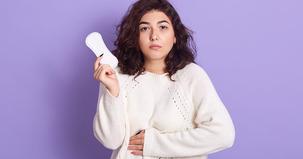 آلام الدورة الشهرية عند البنات