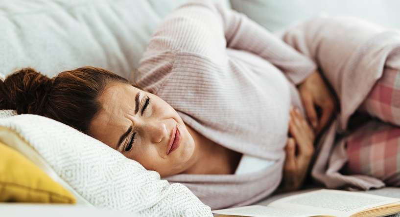 كيس حمل بدون جنين في الاسبوع التاسع