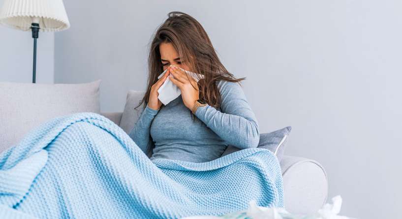 علاج نزلات البرد في المنزل