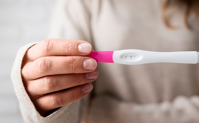 ظهور خط خفيف في اختبار الحمل بعد ساعات