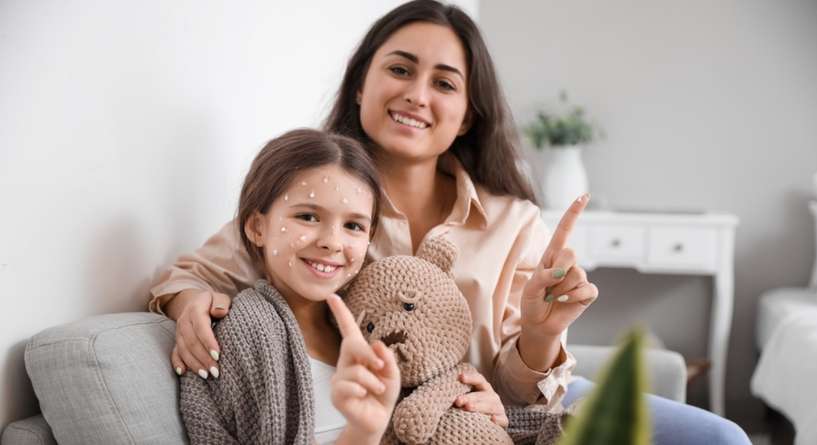 مدة علاج الجدري عند الأطفال