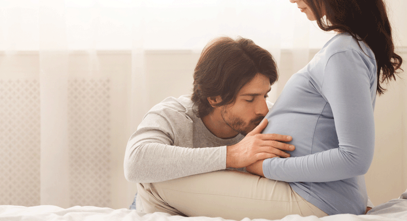 العلاقه الزوجيه في بدايه الحمل