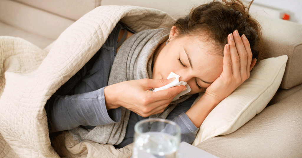 علاج احتقان الأنف عند النوم