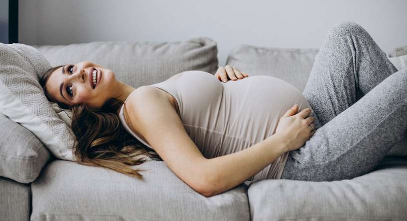 النوم الصحيح للحامل فى الشهور الاولى