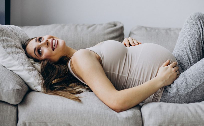 النوم الصحيح للحامل فى الشهور الاولى