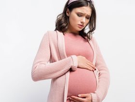 صغر بطن الحامل فجأة في الخامس