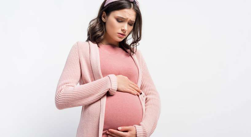 صغر بطن الحامل فجأة في الخامس