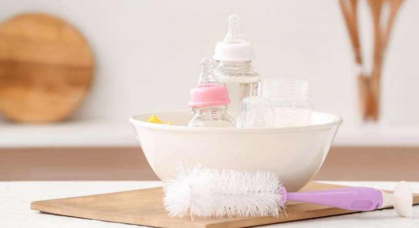 طرق تعقيم الرضاعات