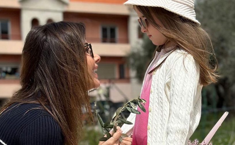 نانسي عجرم تحتفل بعيد ميلاد ابنتها الصغيرة