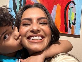 كارمن سليمان تحتفل بعيد ميلاد ابنها