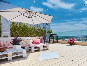 افكار لتزيين تزيين السطح باقل التكاليف