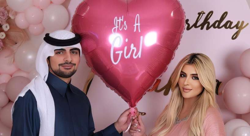 الشيخة مهرة آل مكتوم تحتفل بعيد ميلاها وتكشف عن جنس مولودها بطريقة استثنائية