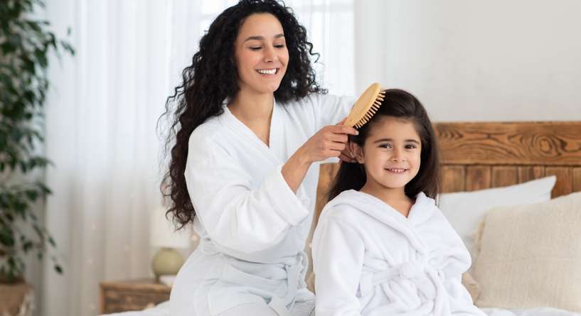 المحلب لشعر طفلتي