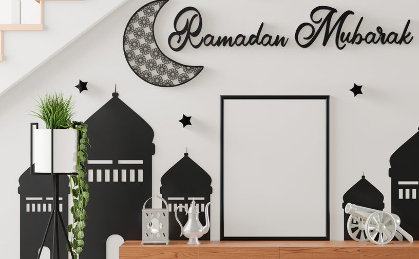 زينة رمضان للبيت بالورق