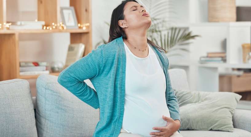 آلام الحوض عند الحامل في الشهر الخامس