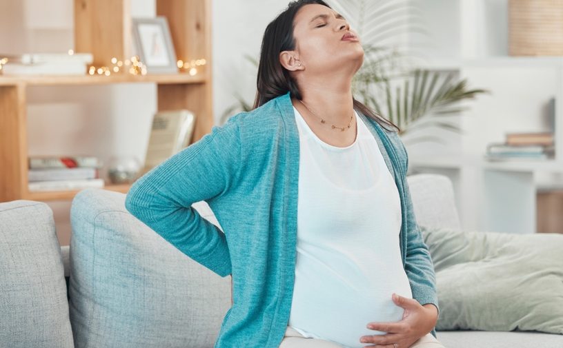 آلام الحوض عند الحامل في الشهر الخامس