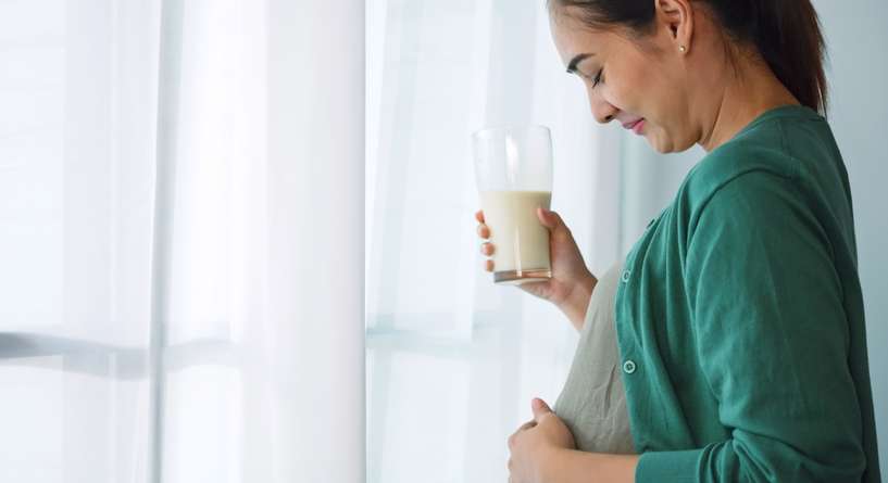 فوائد الحليب للحامل وقيمته الغذائية