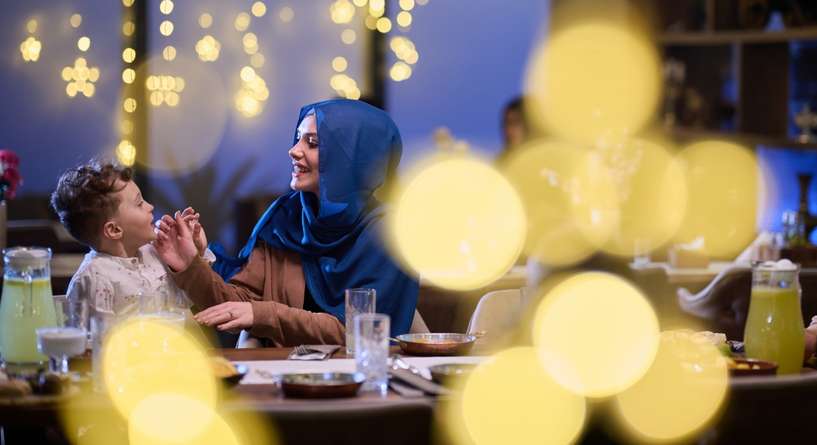 تنسيق طاولة رمضان