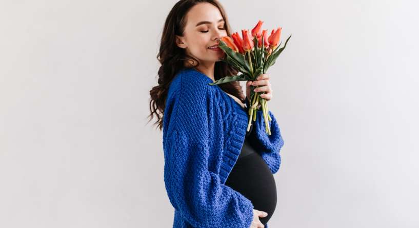 شكل بطن الحامل بولد في الشهر الثالث بالصور