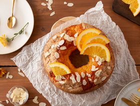 أسهل وأسرع طريقة لتحضير كيكة اليوسفي في المنزل